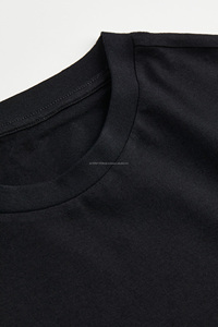Équipage en coton de couleur unie de haute qualité, T-shirt imprimé personnalisé de fitness T-shirts pour hommes unis T-shirt graphique surdimensionné pour hommes - Product Image 5