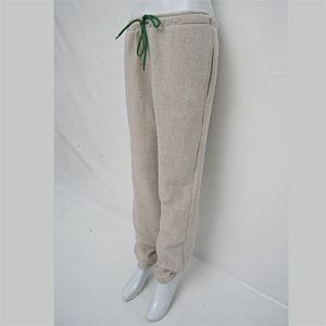 กางเกงจ็อกเกอร์ลำลองสำหรับฤดูหนาว กางเกงสเวตแพนท์ กางเกงโยคะทรงสปอร์ต ดีไซน์เชือกผูกเอว สีพื้น ทรงขาตรง มีกระเป๋าข้าง - Product Image 5