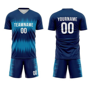 Uniformes de fútbol personalizados kits de fútbol por sublimación al por mayor con clubes de tela ligera y uniformes de fútbol por sublimación escolar - Product Image 6