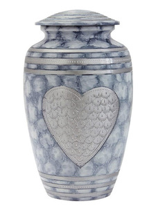 Urnes funéraires modernes faites à la main en céramique naturelle, style américain, pour cendres masculines et féminines - Prix de gros pour commémoration et inhumation - Product Image 3