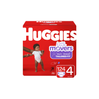 Huggie Größe 7 Snug & Dry Baby Windeln Einweg bedruckt Anti-Leak Atmungsaktiv für XXL (41 Lbs) 92 Count Großhandel