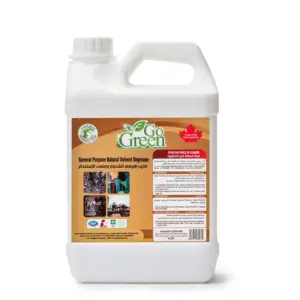 Go Green Desengraxante solvente natural de uso geral 5 ltr Desempenho incomparável em equipamentos de limpeza versátil