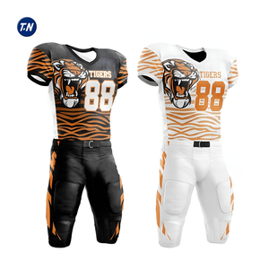 Uniforme de Fútbol Americano de Malla con Diseño Personalizado de Calidad Profesional a Precio de Fábrica, Impresión de Logotipo y Número del Equipo Personalizados, 100% Transpirable - Product Image 1