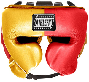 Protector de mejillas ganador de alta calidad, casco MMA Kickboxing, protección facial, protector de cabeza fabricado por la industria Athlefit - Product Image 1