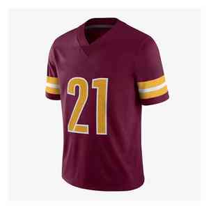 Maglia da football americano maglia sublimata con tessuto traspirante traspirante e resistente rinforzato con cuciture design confortevole - Product Image 3