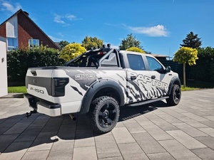 Ford F-150 Diesel V6 Automatique AWD 2019 d'occasion avec volant à gauche, sièges en cuir, porte-bagages métallique R16, toit ouvrant - Product Image 3