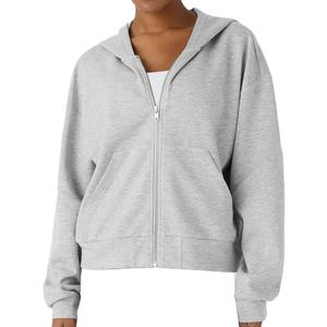 Sweatshirts pour femmes à épaules tombantes doux avec détail nœud, sweat-shirts tendance pour un usage décontracté, sweat-shirts tendance streetwear - Product Image 1