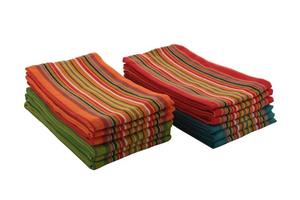 Lot de 12 torchons de cuisine 100% coton à séchage rapide pour la maison, les hôtels, les restaurants, la salsa et le golf. - Product Image 4