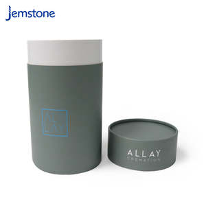 Emballage en tube de papier kraft rond écologique, vente chaude, emballage en tube de thé de qualité alimentaire, boîte cylindrique - Product Image 2