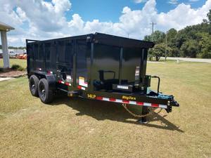 Asequible 7X14 DUMP TRAILER 7 TON Farm Dump Trailer en venta - Product Image 6