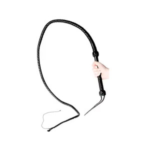 Fouets en cuir haute performance poignée souple entraînement à l'équitation utilisation polyvalente fouet flexible entraîneurs équestres et écuries - Product Image 1