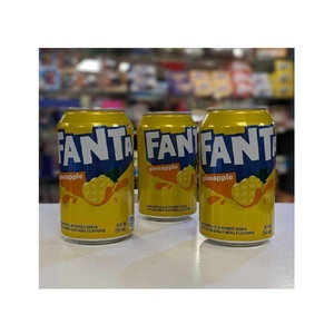 แฟนต้าพรีเมียม รสสับปะรดอเมริกัน 12x355มล. เครื่องดื่มอัดลม รสชาติทรอปิคอล จำหน่ายแบบยกแพ็ค - Product Image 4