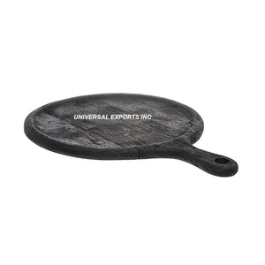 Tabla de cortar de madera redonda Tabla de cortar hecha a mano de excelente calidad Tabla de cortar de madera de lujo de alta calidad - Product Image 6