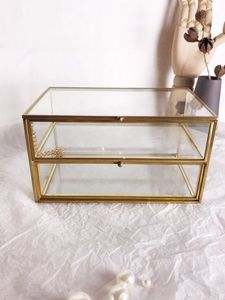 New Model Jewelry <b>Box</b> for Jewelry Storage in Shop Home Events Jewelry <b>Box</b> in Natural Brass Finished in Wholesale Prices - Product Image 3