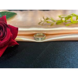 Anillo Brillante de Diamantes de Platino para Hombre, Oro Amarillo Romántico con Diamante Corte Pera, Chapado en Rodio, Certificado IGI, Estilo Compromiso - Product Image 1