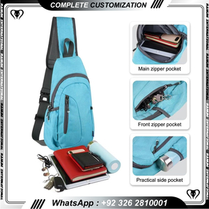 Bolso Bandolera de Viaje Impermeable Personalizado con Logotipo, Color, Tela y Tamaño a Medida para Uso en Exteriores, Ranum International - Product Image 2