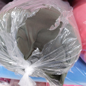 Tela de poliéster teñida Lisa coreana, varios colores, poliéster, licra, la mejor calidad para varias prendas, vestido, tela textil - Product Image 5