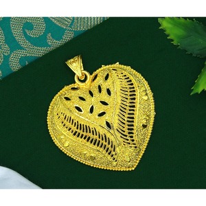 Pendentif breloques dubai indien à la mode plaqué or pendentif ensemble de bijoux de mode bijoux pendentif - Product Image 4