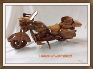 Dragonex Handmade Antiqued Vintage Wooden <b>Toy</b> Car <b>Montessori</b> Inspired Educational EN71 Certified Unisex 2-13 Years Natural - Product Image 4