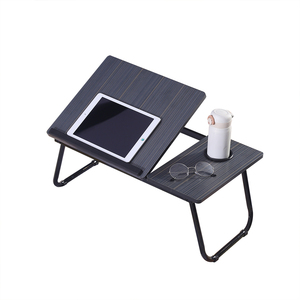 Table de lit pour ordinateur <span class=keywords><strong>portable</strong></span>, bureau <span class=keywords><strong>portable</strong></span> pliable avec fente pour tasse, support pour ordinateur <span class=keywords><strong>portable</strong></span>, plateau de petit-déjeuner pour <span class=keywords><strong>canapé</strong></span>, lit, support pour livre - Product Image 6