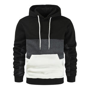 Meilleur nouveau sweat à capuche de haute qualité avec logo personnalisé pour hommes sweat à capuche blanc en polaire tendance hip hop pour adultes - Product Image 3