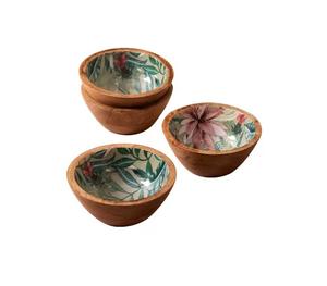 Candelero de madera de Venta caliente con diseño moderno Ocasión de Navidad Mango hecho a mano Madera Color personalizable y logotipo - Product Image 1