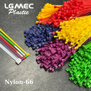 Bridas para cables de nailon de color naranja 50LBS Bridas para cables resistentes con autobloqueo Anti-UV para uso multiusos - Product Image 5