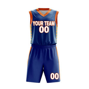 Uniforme de basket-ball Faites votre propre impression de conception avec le nom et le numéro de l'équipe - Product Image 2