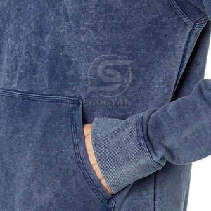 Servicio OEM, MOQ Bajo, Sudaderas Transpirables para Hombre con Lavado Ácido, Último Diseño, Sudaderas con Lavado Ácido Más Vendidas para Venta en Línea - Product Image 6