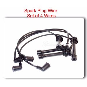 Jeu de fils de bougies d'allumage SPWS815/4 compatible avec : Nissan Altima Frontier Xterra l4 2.4L - Product Image 3