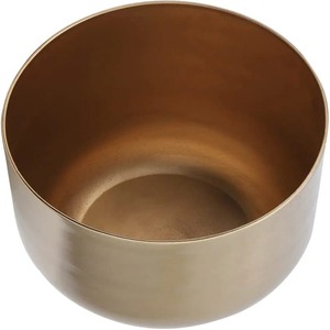 Macetas de interior ecológicas Art Deco modernas, macetas de latón, jarrón de suelo de bronce, decoración de jardín para el hogar, sala de estar y dormitorio - Product Image 3