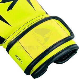 2023 gants de boxe professionnels unisexes en cuir PU de 12oz Logo personnalisé imprimé conception sans marque pour les achats de combat en plein air - Product Image 6