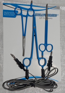 <span class=keywords><strong>Forceps</strong></span> bipolaires jetables OEM avec base de vente chaude de câble d'instruments chirurgicaux