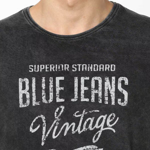 Meilleure qualité article frais séchage rapide hommes lavage à l'acide t-shirts look élégant look attrayant sortie d'usine hommes lavage à l'acide t-shirts - Product Image 5