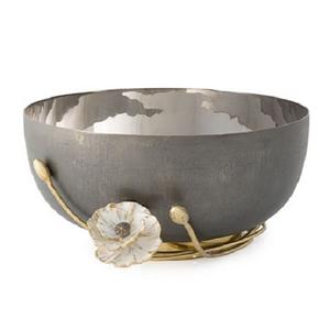 Bol de service pour fruits et en-cas en acier inoxydable poli couleur argent avec un design tendance, pour une utilisation en soirée, taille personnalisée, qualité supérieure - Product Image 3