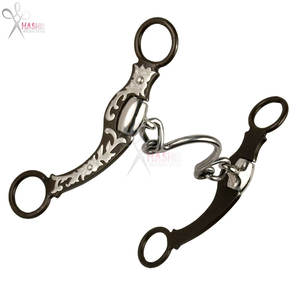 บิตม้าแบบโซ่ลายดอกไม้ ทนทาน 1 ชิ้น ทำจากสแตนเลส สีและขนาดตามสั่ง ใช้ซ้ำได้ สำหรับกีฬาขี่ม้า HASHIR - Product Image 6