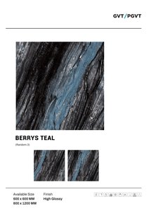 กระเบื้องปูพื้นดิจิตัลเคลือบพอร์ซเลน600X600mm ดีไซน์แบบอิตาลีสำหรับใช้ในที่พักอาศัย - Product Image 3