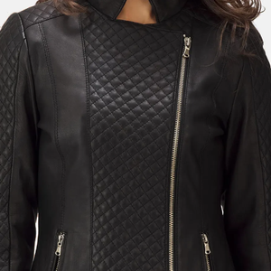 Chaqueta de Cuero para Mujer, Diseño de Moda, Chaqueta Sólida para Mujeres y Niñas, Precio al por Mayor - Product Image 4