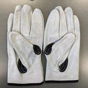 2025 Industrial-Grade Leather Safety <b>Gloves</b> with Custom Logo and Color Multi-Function Wholesale Price for USA - Product Image 1
