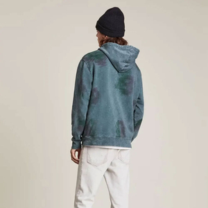 High Quality Custom Design Men's Spring Eco-Friendly <b>Polyester</b>/Cotton Heavyweight Drop Shoulder Hoodie - Product Image 3