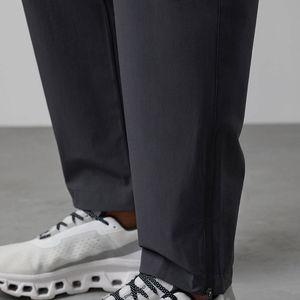 Nouveauté OEM Pantalon design avec logo personnalisé Pantalon à poches multiples 100% Polyester Hip Joggers Pantalon pour homme droit à rayures incurvées - Product Image 5