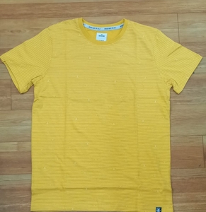 Haute qualité 180 grammes col rond Jersey tricoté T-Shirt unisexe hommes décontracté manches courtes bio Fitness 3D motif Style solide - Product Image 1