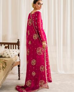 ชุดเดรสทำงานผู้หญิงคุณภาพเยี่ยมทันสมัยปี 2025-2026 ผ้าฝ้ายซาลวาร์ คามีซ ล่าสุดสำหรับงานปาร์ตี้ 01266 - Product Image 4