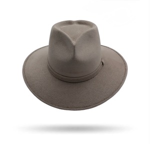 Sombrero Vaquero de Ala Ancha con Diseño de Corazón en Gamuza, Hecho a Mano, para Uso Casual al Aire Libre, Unisex, para las Cuatro Estaciones, con Cintas de Poliéster - Product Image 1