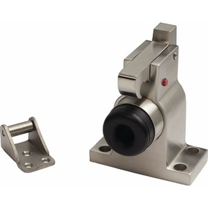 SCHNEGEL Butoir de porte en acier inoxydable mat à fixation au sol, modèle 005/588/5 - Product Image 1