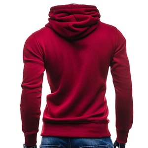 2025 Autumn <b>Men's</b> Hip Hop Pullovers Zipper-Up Sportswear with Drawstring Sweat Wear Pocket Hooded Running <b>Jacket</b> Tracksuits - Product Image 4