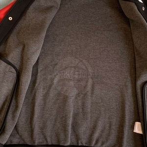 Haute qualité hommes Baseball Varsity veste personnalisé hiver Bomber manteau laine corps en cuir manches bon Letterman Design avant - Product Image 5