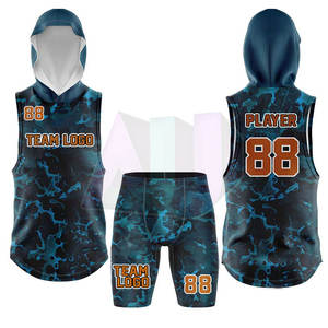 Sports Wear Breathable Quick Dry Comfortable 7v7 <b>Compression</b> Uniform Set Made 100% Polyester Lightweight Durable Fabric Unisex - Product Image 1