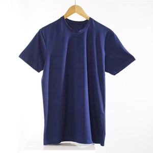 OEM/Vente en gros T-shirt à manches longues en coton épais T-shirt à col rond pour hommes de couleur unie personnalisée - Product Image 1