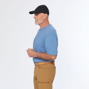 Fabrication sur mesure OEM T-shirt à col rond ajusté pour homme | Coupe ajustée, élégant et confortable - Product Image 3